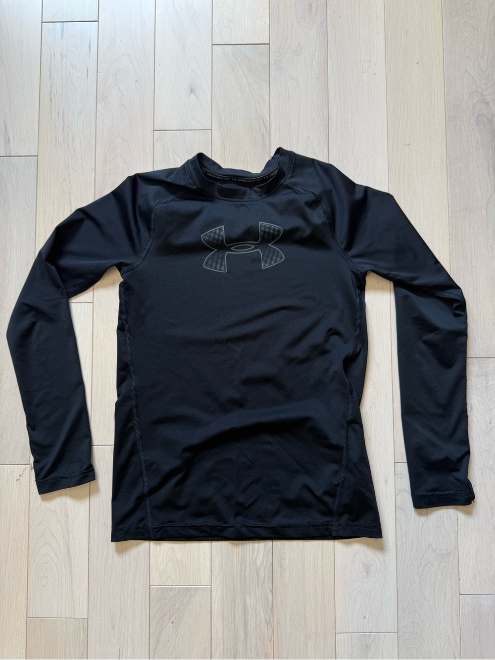 Under Armour Black Compression HeatGear Performance Shirt
